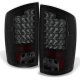 Dodge Ram 2002-2006 Black Smoked LED Tail Lights