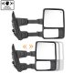 Ford F550 Super Duty 2003-2007 Tow Mirrors Smoked Switchback LED Sequential Signal