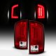 Dodge Ram 2002-2006 Red and Clear LED Tail Lights Tube