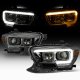 Toyota Tacoma TRD 2016-2023 Smoked LED DRL Projector Headlights Dynamic Signal