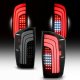 Toyota Tacoma 2016-2023 Black Smoked LED Tail Lights Sequential Tube Signal