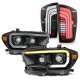 Toyota Tacoma SR 2016-2023 Black Projector Headlights LED Tail Lights Sequential Tube Signal