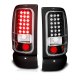 Dodge Ram 3500 1994-2002 LED Tail Lights Black