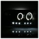 Dodge Ram 2500 2003-2005 Black Projector Headlights and LED Tail Lights