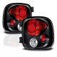 GMC Sierra Stepside 1999-2004 Black Custom Tail Lights