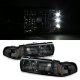 Chevy Caprice 1991-1996 Smoked Euro Headlights with LED