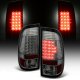 Ford F250 Super Duty 2008-2016 Smoked LED Tail Lights