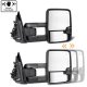 Chevy Avalanche 2007-2013 Power Folding Tow Mirrors Smoked LED Lights