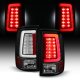 Dodge Ram 2009-2018 Black Tube LED Tail Lights