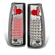 Chevy Blazer Full Size 1992-1994 Chrome LED Tail Lights