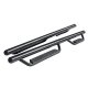 Chevy Silverado 2500HD Crew Cab 2015-2019 Off Road Steps Nerf Bars Black Oval