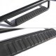 Chevy Silverado 1500 Crew Cab 2007-2013 Off Road Steps Nerf Bars Black Oval