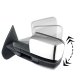 GMC Yukon XL Denali 2007-2014 Chrome Power Folding Tow Mirrors Smoked LED Lights