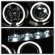 Nissan Armada 2005-2007 Black Halo Projector Headlights