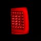 Chevy Tahoe 2000-2006 Red and Clear LED Tail Lights Tube