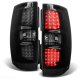 GMC Yukon Denali 2007-2014 Black Smoked LED Tail Lights