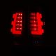 GMC Sierra Denali 2002-2006 Black Tube LED Tail Lights