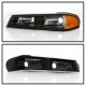 GMC Canyon 2004-2012 Black Front Bumper Lights