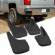 GMC Sierra 2014-2018 Black Mud Flaps