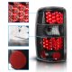 Chevy Tahoe 2000-2006 Black LED Tail Lights