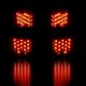 Chevy Tahoe 2000-2006 Black LED Tail Lights