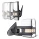 GMC Sierra 3500HD Diesel 2015-2019 Chrome Power Folding Towing Mirrors Clear LED Lights Heated