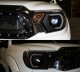 Toyota Tacoma 2012-2015 Black Smoked LED DRL Projector Headlights