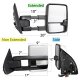 Ford F350 Super Duty 2008-2016 White Tow Mirrors Clear LED Lights Power Heated