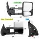 Ford F550 Super Duty 2008-2016 White Tow Mirrors Smoked Switchback LED DRL Sequential Signal