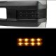 Ford Excursion 1999-2005 White Tow Mirrors Smoked LED Lights Power Heated