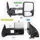 Ford F450 Super Duty 1999-2007 White Tow Mirrors Smoked LED Lights Power Heated