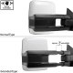 Ford F250 Super Duty 1999-2007 White Tow Mirrors Smoked Switchback LED DRL Sequential Signal