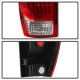 Chevy Avalanche 2002-2006 Red and Clear Tail Lights