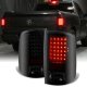 Dodge Ram 3500 2010-2018 Black Smoked LED Tail Lights