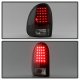 Dodge Caravan 1996-2000 Black LED Tail Lights