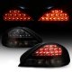 Pontiac Grand AM 1999-2005 Black Smoked LED Tail Lights