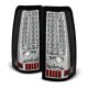 Chevy Silverado 2500 2003-2004 Clear Custom LED Tail Lights