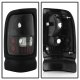 Dodge Ram 2500 1994-2002 Black Altezza Tail Lights