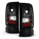 Dodge Ram 2500 1994-2002 Black Altezza Tail Lights