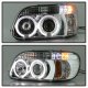 Mercury Mountaineer 1997 Clear Dual Halo Projector Headlights