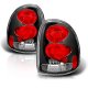 Dodge Caravan 1996-2000 Black Custom Tail Lights