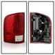 Chevy Silverado 2500HD 2007-2014 Red and Clear LED Tail Lights Tube