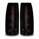 Chevy Tahoe 1995-1999 Black Smoked Tail Lights