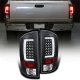 Dodge Ram 2500 2003-2006 Black Tube LED Tail Lights