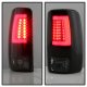 Chevy Suburban 2000-2006 Black Smoked LED Tail Lights Tube