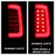 GMC Sierra 2007-2013 Red and Clear LED Tail Lights Tube