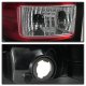 GMC Sierra 2007-2013 Red and Clear LED Tail Lights Tube