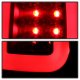 Ford F250 Super Duty 1999-2007 Black LED Tail Lights Tube