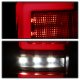 Toyota Tacoma 2016-2023 Black Smoked Tube LED Tail Lights