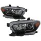 Toyota Tacoma SR 2016-2023 Black Projector Headlights LED DRL Switchback Signal